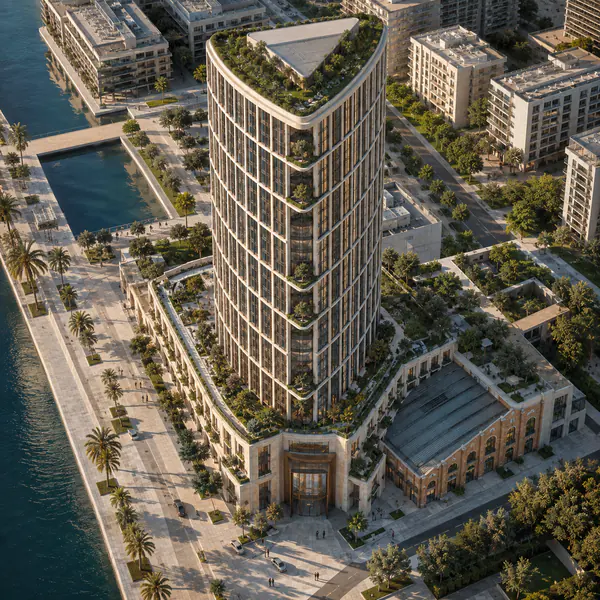 Aerial architecture — Aerial architecture reveals roof forms, footprints, courtyards, and site organization from a high overhead viewpoint