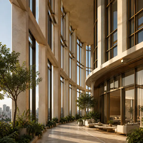 Structural geometry — Structural geometry makes columns, trusses, arches, grids, and load-bearing forms the dominant visual pattern
