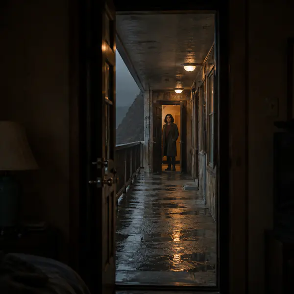 Frame within a frame — Frame-within-a-frame composition surrounds a subject with doorways, windows, mirrors, or architecture to focus attention and imply observation