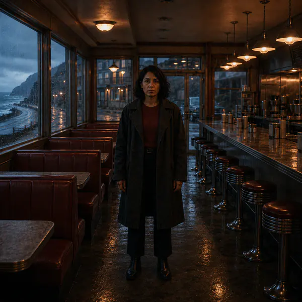 Centered composition — Centered composition places the main subject on the frame's axis for formality, confrontation, stillness, or controlled unease
