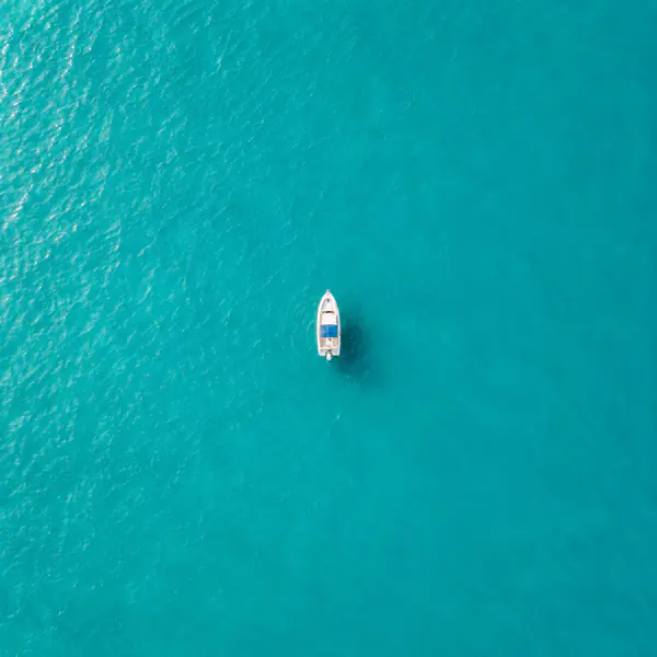 Minimalist Aerial photographic style example.