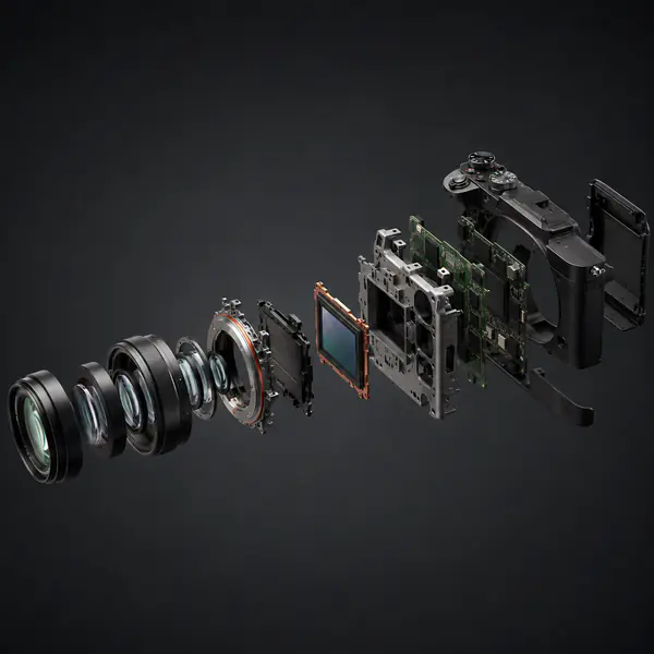 Exploded View — Components are separated along assembly axes while preserving their original order and spatial relationship