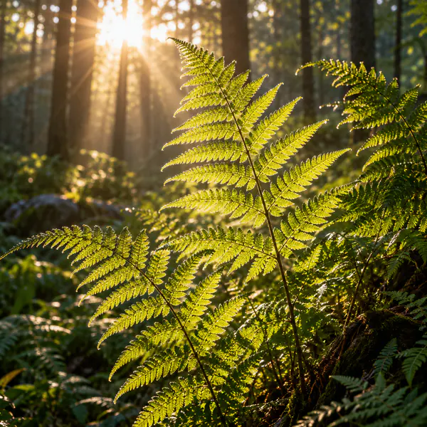 Backlit Nature Photography photographic style example.