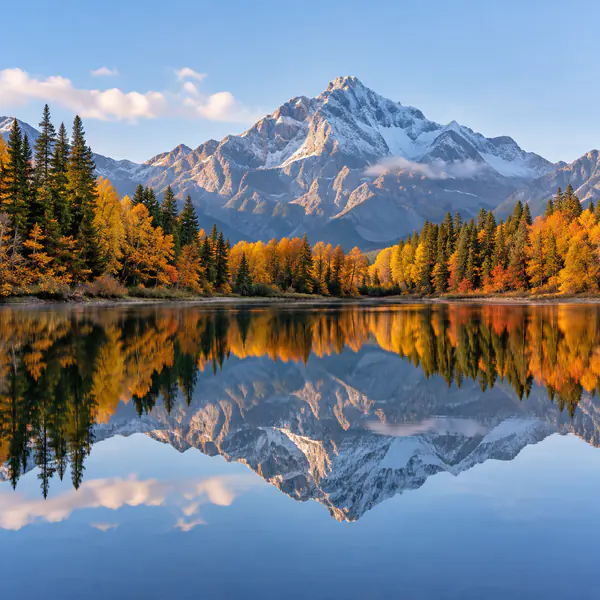 Reflection Photography photographic style example.