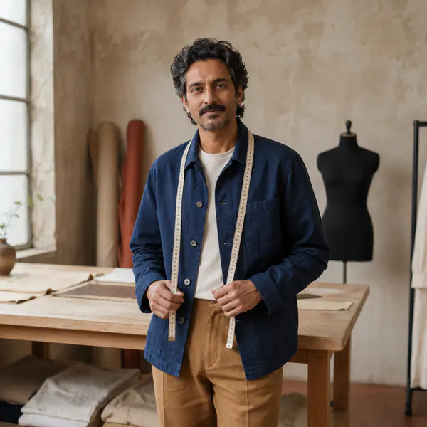 Half-Body Portrait — A half-body portrait shows the subject from roughly the waist upward, allowing gestures and clothing to contribute