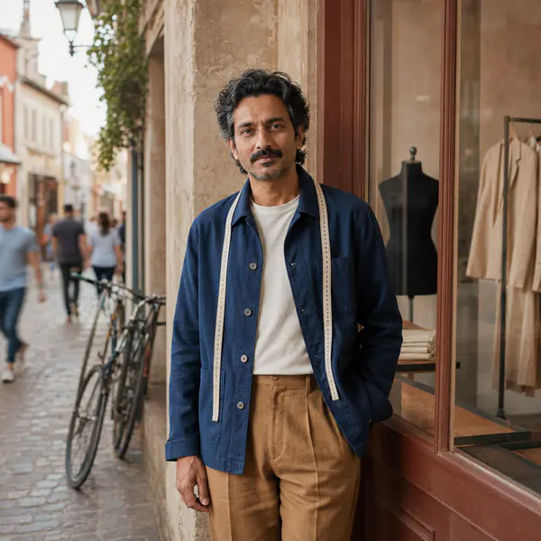 Street Portrait — A street portrait depicts a person in a public urban setting while retaining a sense of place and immediacy