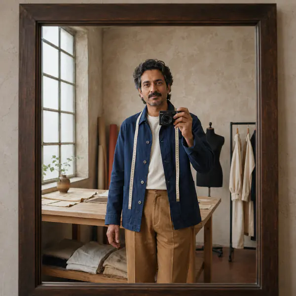 Self-Portrait — A self-portrait is created by its subject, allowing deliberate control over personal representation and viewpoint