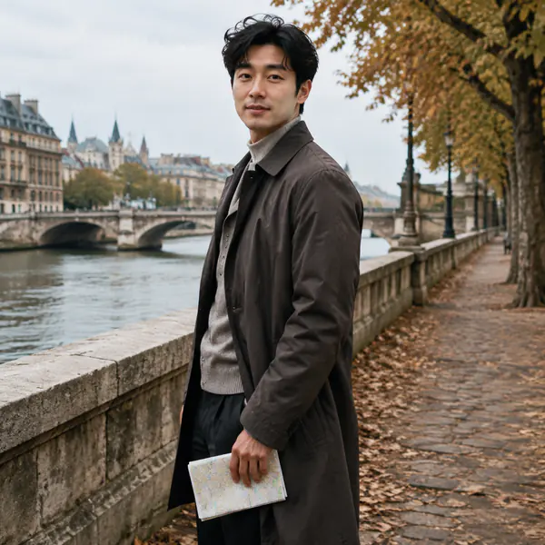 Three-Quarter Pose — A three-quarter pose rotates the torso about forty-five degrees from the camera while keeping much of the face visible