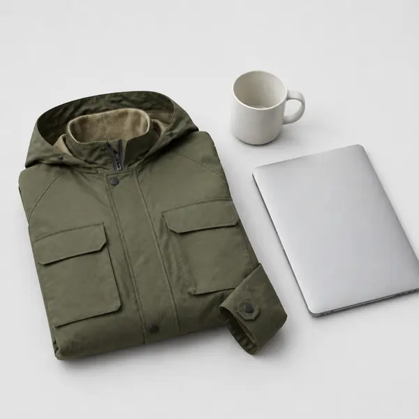 Scale Reference Shot — A familiar object, hand, or person appears beside the product to communicate its real-world dimensions immediately