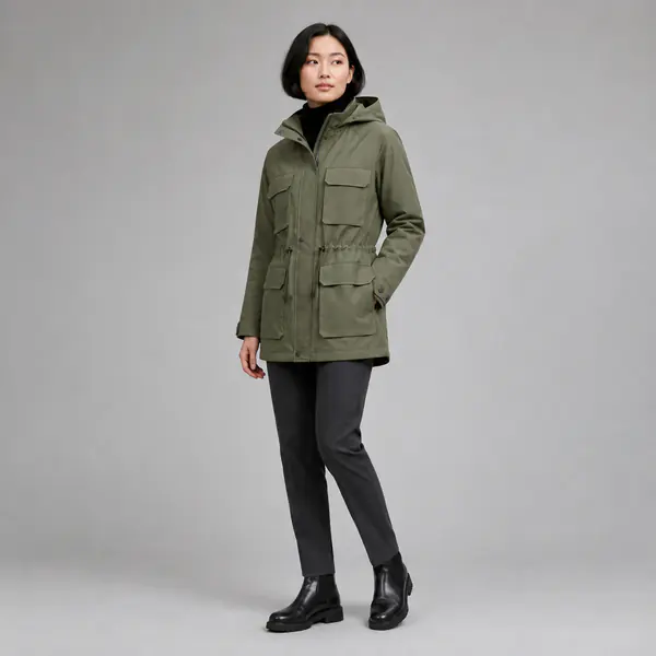 On-Model Product Shot — Clothing, jewelry, or accessories are shown on a person to demonstrate fit, proportion, styling, and human appeal