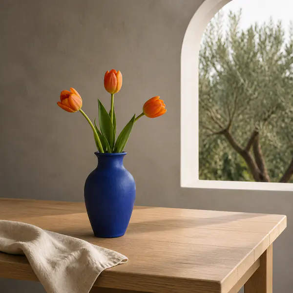 Contemporary — A current, design-conscious aesthetic reflecting present-day materials, styling, and visual culture