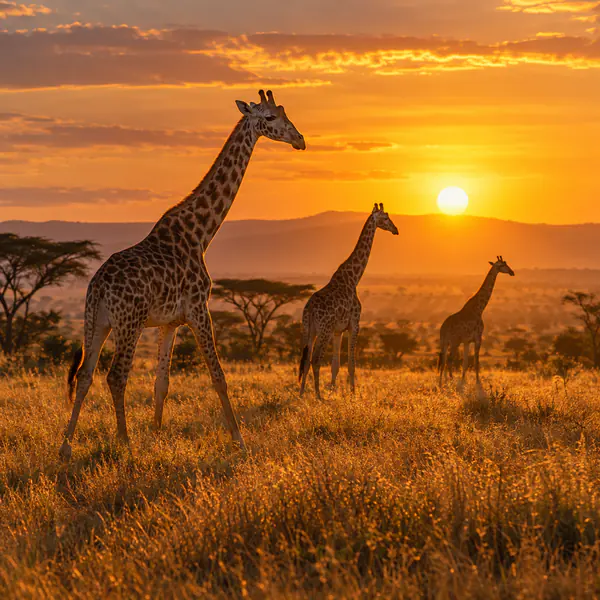 Golden Hour Safari photographic style example.