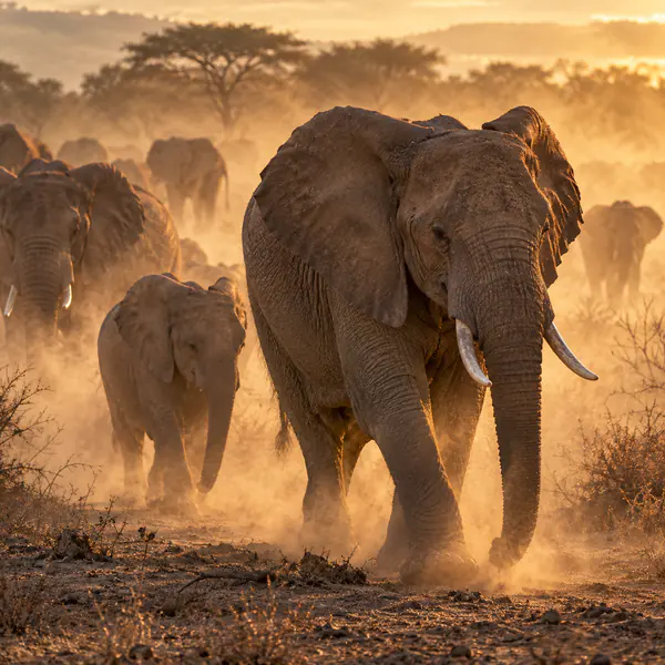 Dusty Safari Photography photographic style example.
